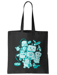 Retro Robots Tote Bag - By Ex-Boyfriend