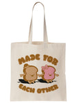 Made for Each Other Peanut Butter and Jelly Tote Bag - By Ex-Boyfriend