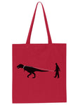 Man Walking Dinosaur Tote Bag - By Ex-Boyfriend